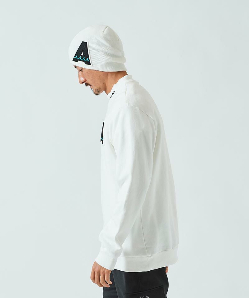 ACANTHUS(アカンサス)】muta Mockneck Sweatshirt スウェット(MA2331