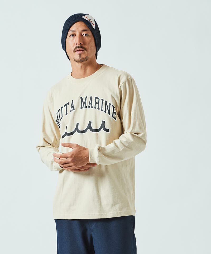 ACANTHUS(アカンサス)】muta College Logo L-S Tee カットソー(MA2337