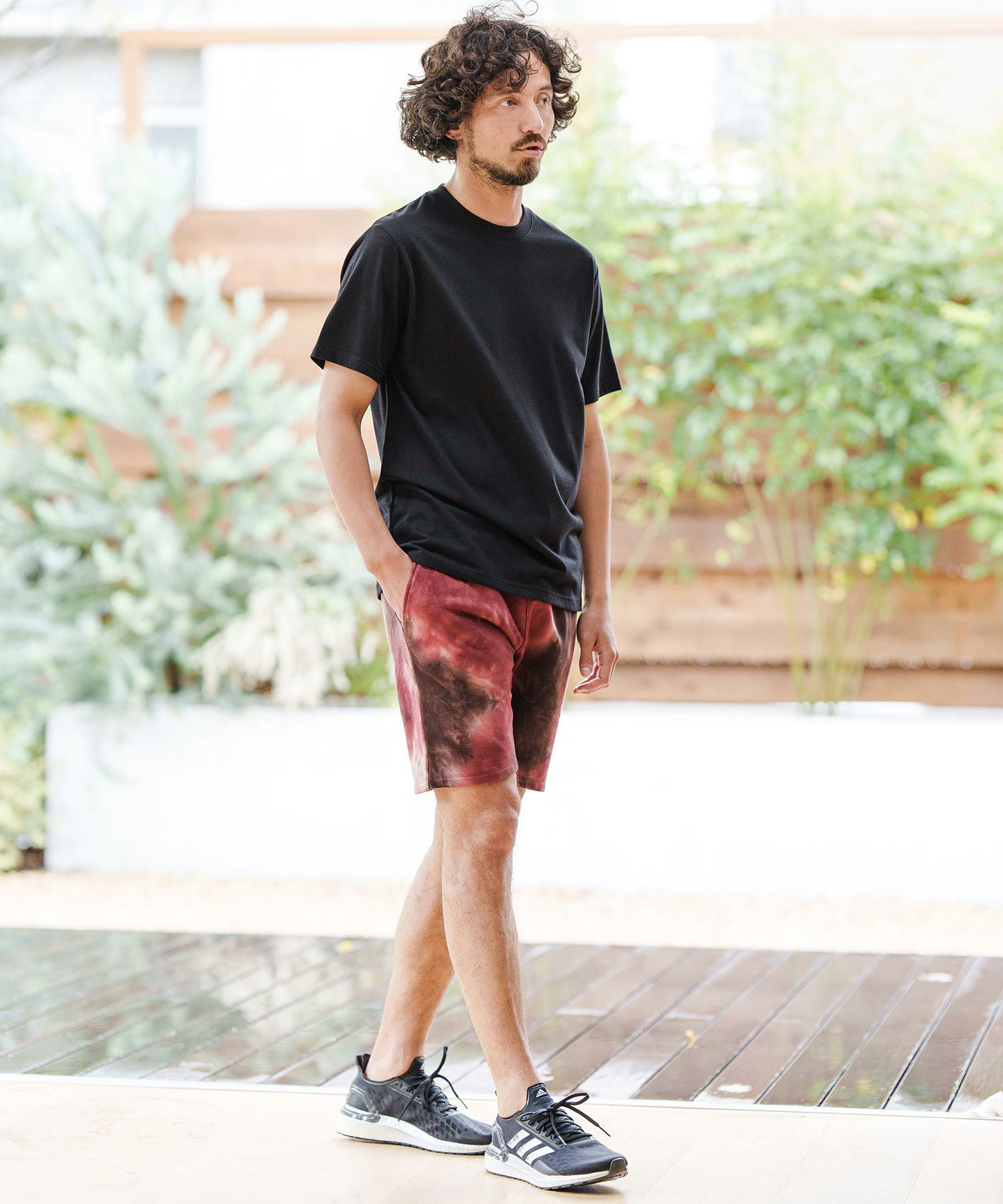 60%OFF【CAMBIO(カンビオ)】URAKE Tie Dye Short Pants ショートパンツ 60%OFF【CAMBIO(カンビオ)】URAKE Tie Dye Short Pants ショートパンツ