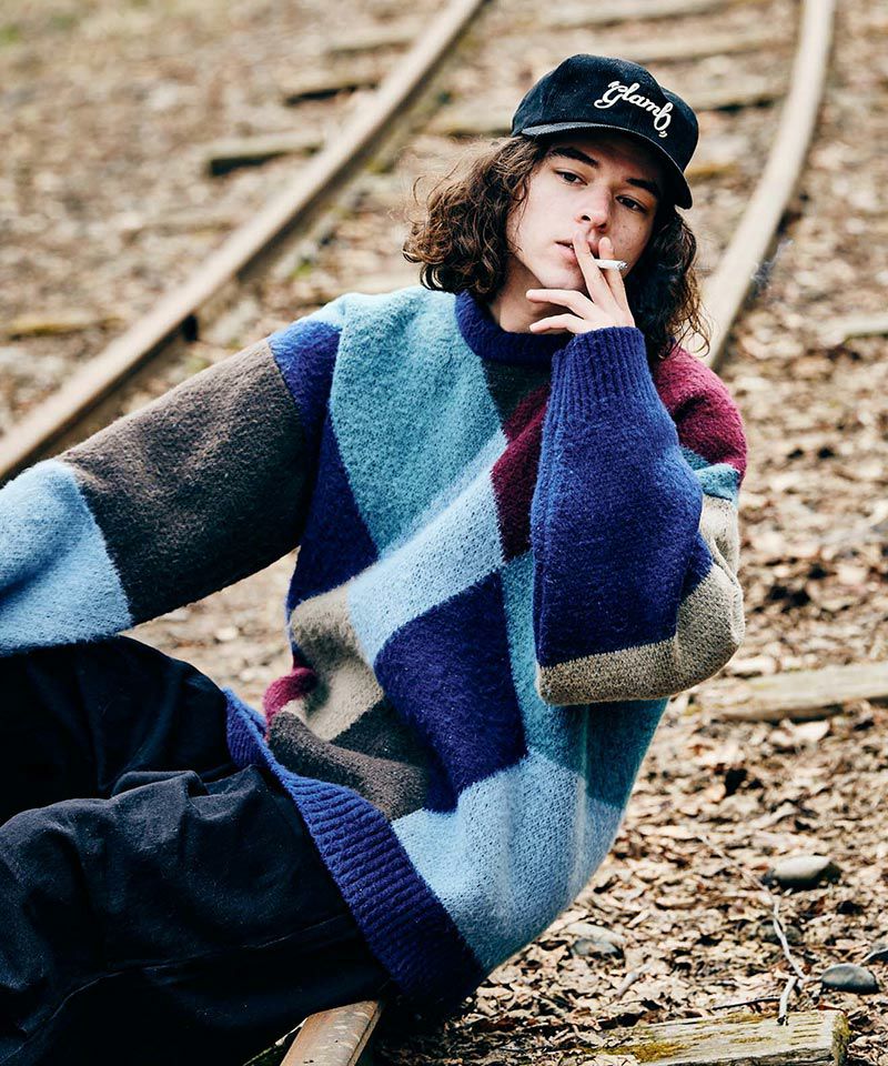 60%OFF【glamb(グラム)】Jester Pullover Knit ジェスタープルオーバー