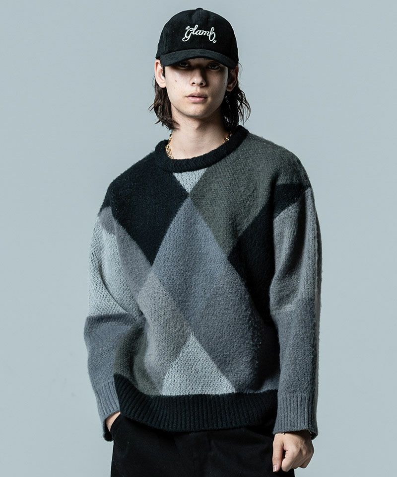 60%OFF【glamb(グラム)】Jester Pullover Knit ジェスタープルオーバー