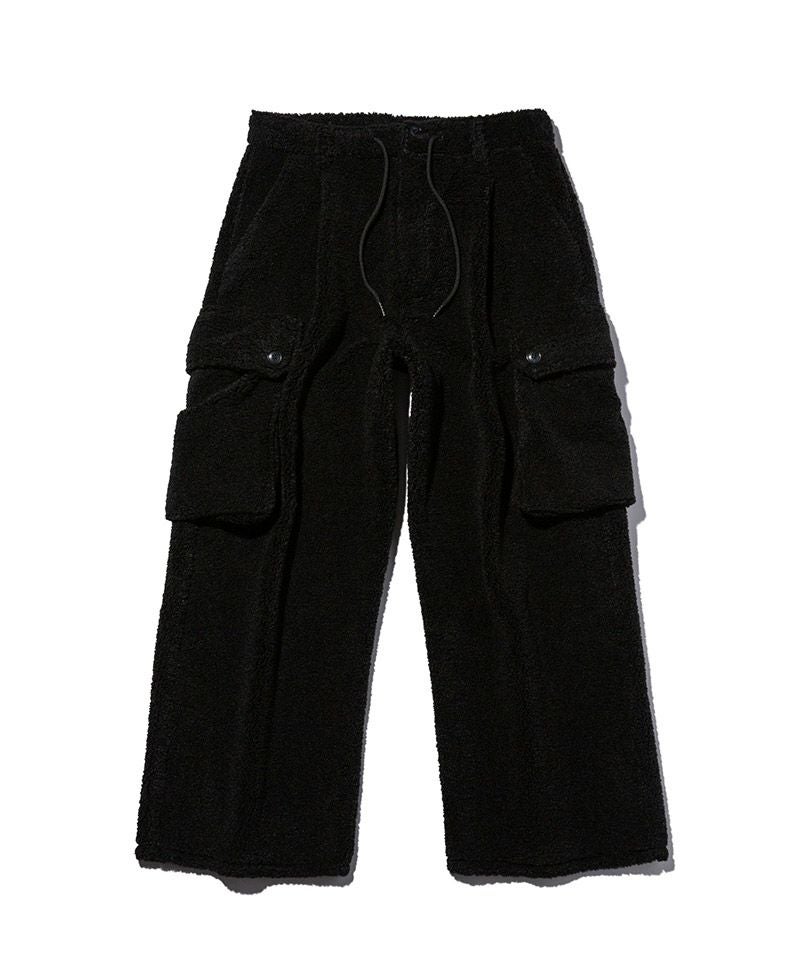 50%OFF【glamb(グラム)】Boa Cargo Pants ボアカーゴパンツ(GB0323-P12