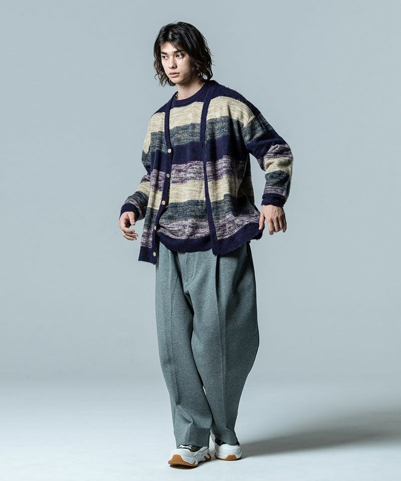 レア‼️ glambのニットパンツ 50%OFF【glamb(グラム)】Multi Border Pullover Knit マルチボーダー