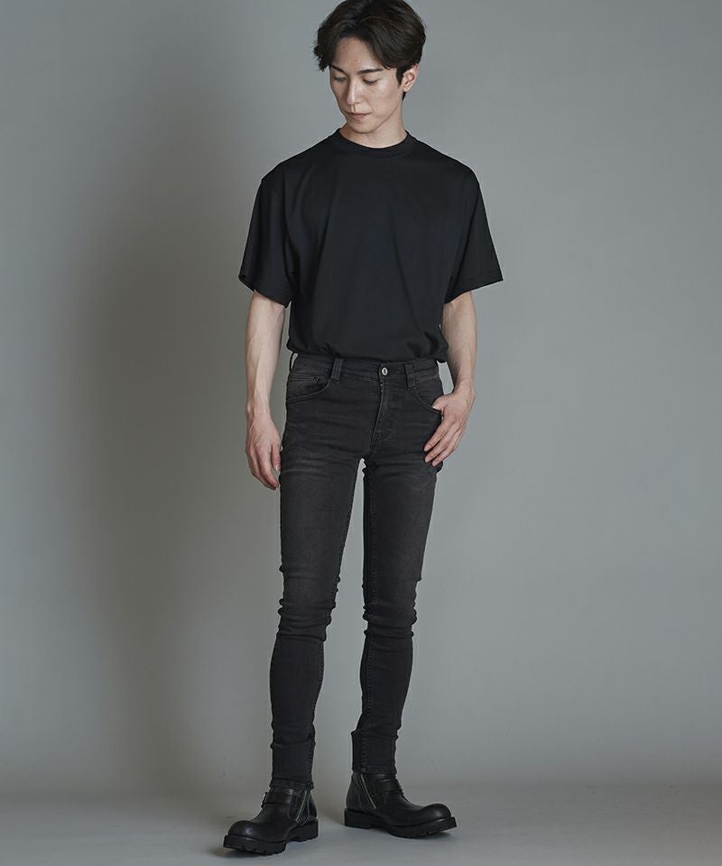 30%OFF【NO ID.(ノーアイディー)】ｱﾙﾃｨﾒｯﾄｽﾄﾚｯﾁﾃﾞﾆﾑUSED加工ｽｷﾆｰPT