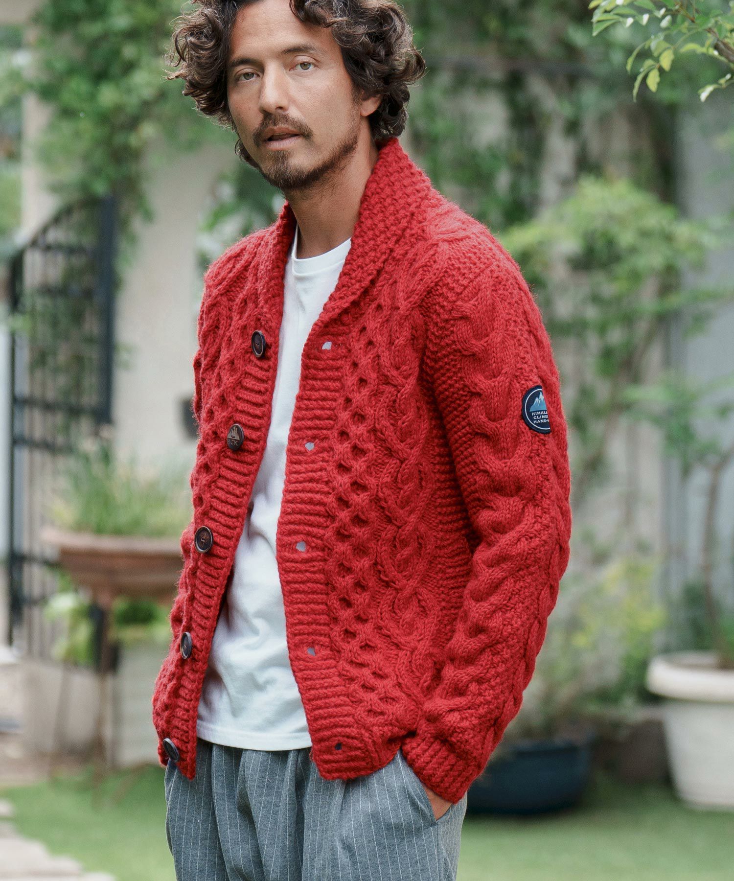 30%OFF【CAMBIO(カンビオ)】【HIMALAYAN CLIMBERS HAND-KNIT別注