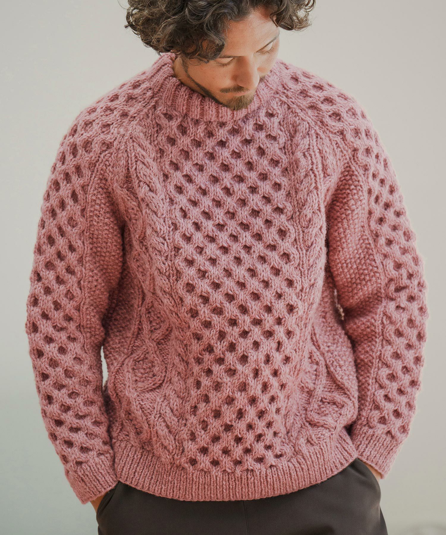 30%OFF【CAMBIO(カンビオ)】【HIMALAYAN CLIMBERS HAND-KNIT別注