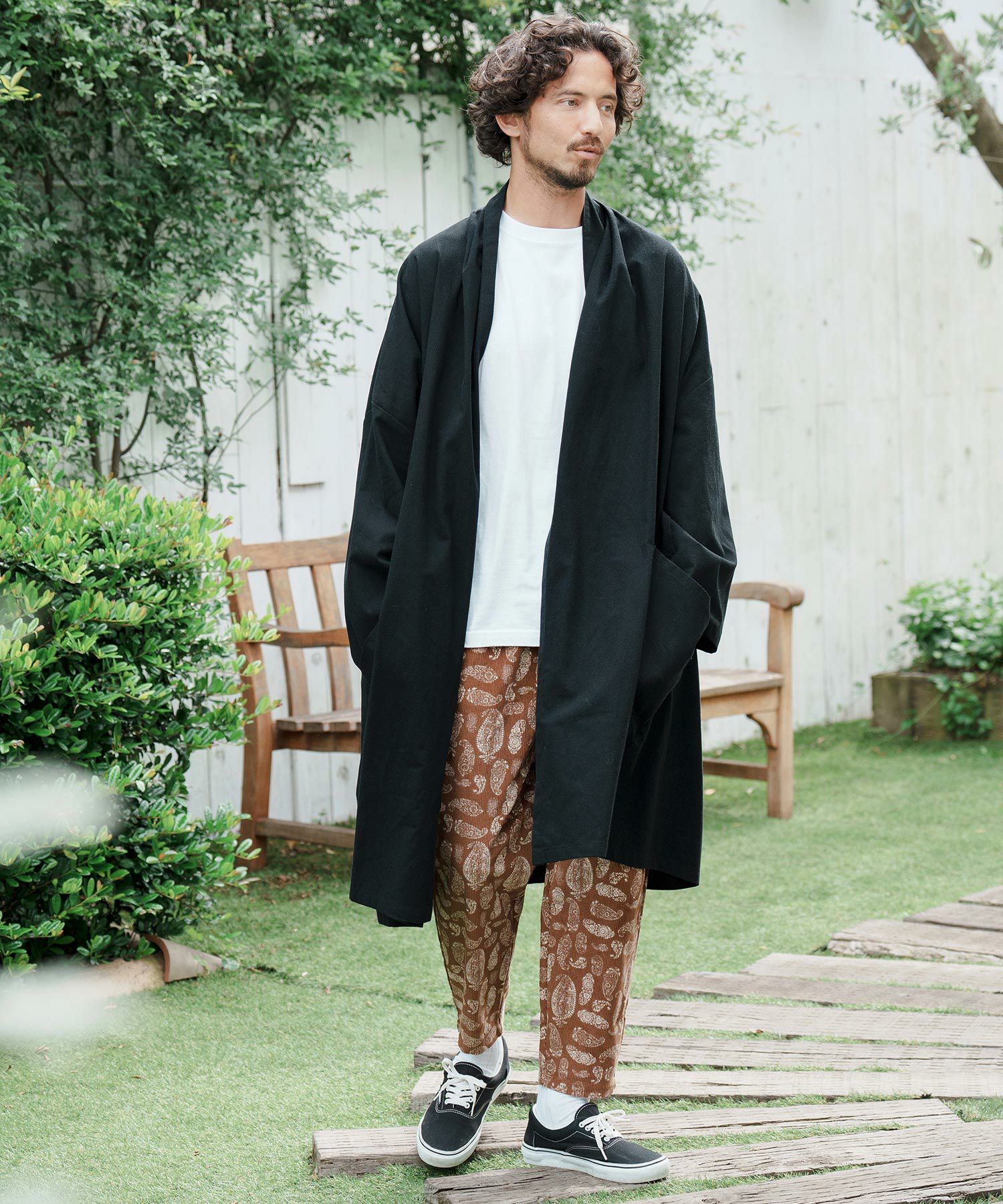 Deuxiemeclasse 麻ガーゼ gownガウン 30%OFF【CAMBIO(カンビオ)】KIMONO Like Gown ガウン(A10423cmb
