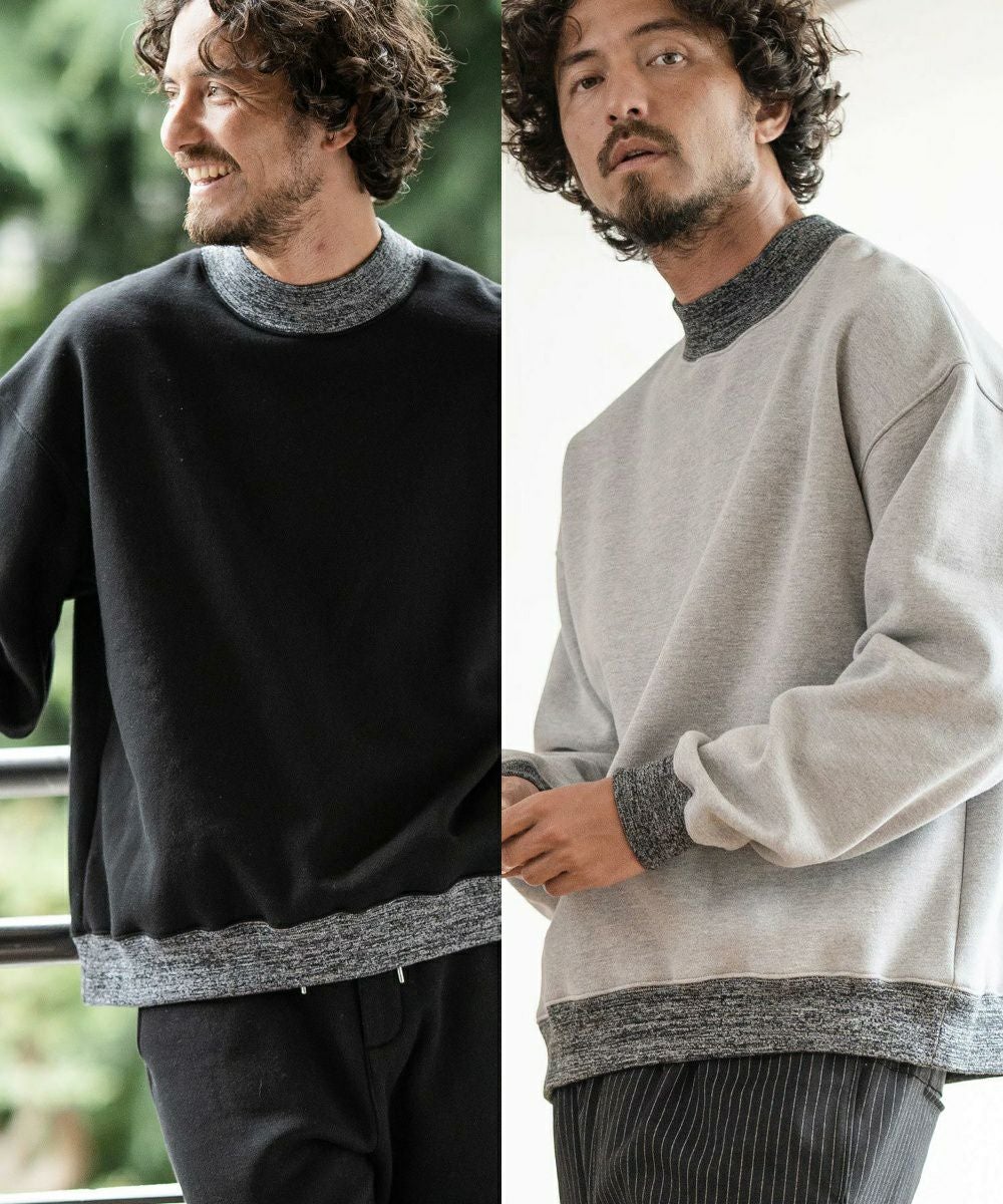 60%OFF【Magine(マージン)】MELANGE RIB BRUSHED SWEAT MOCK NECK 60%OFF【Magine(マージン)】MELANGE RIB BRUSHED SWEAT MOCK NECK