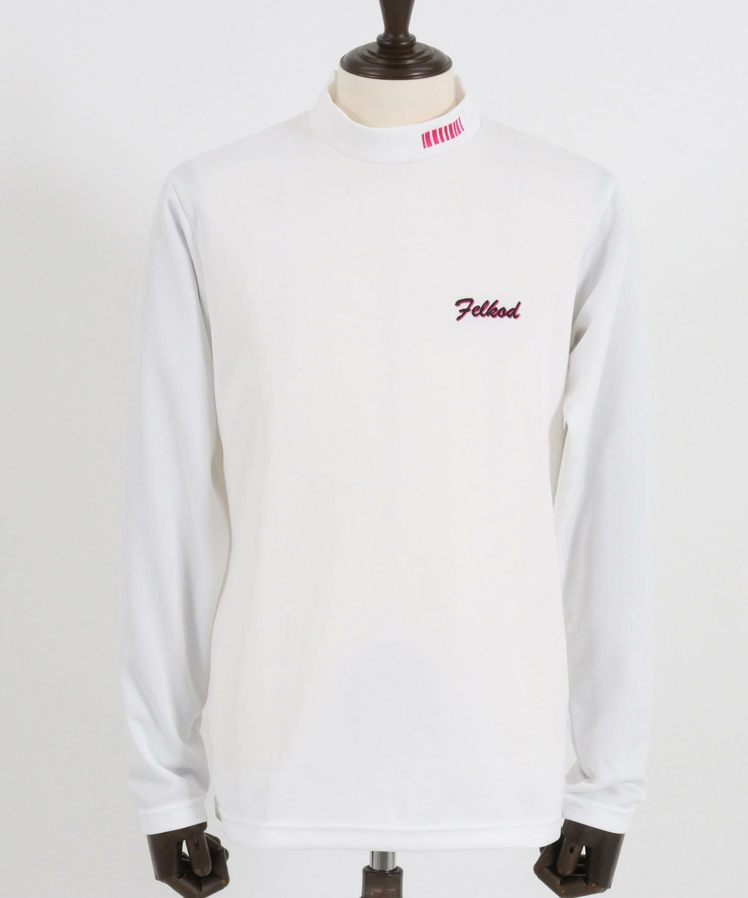 まちゃ様オーダー 50%OFF【felkod(フィルコッド)】Double Name Embroidery Mock Neck