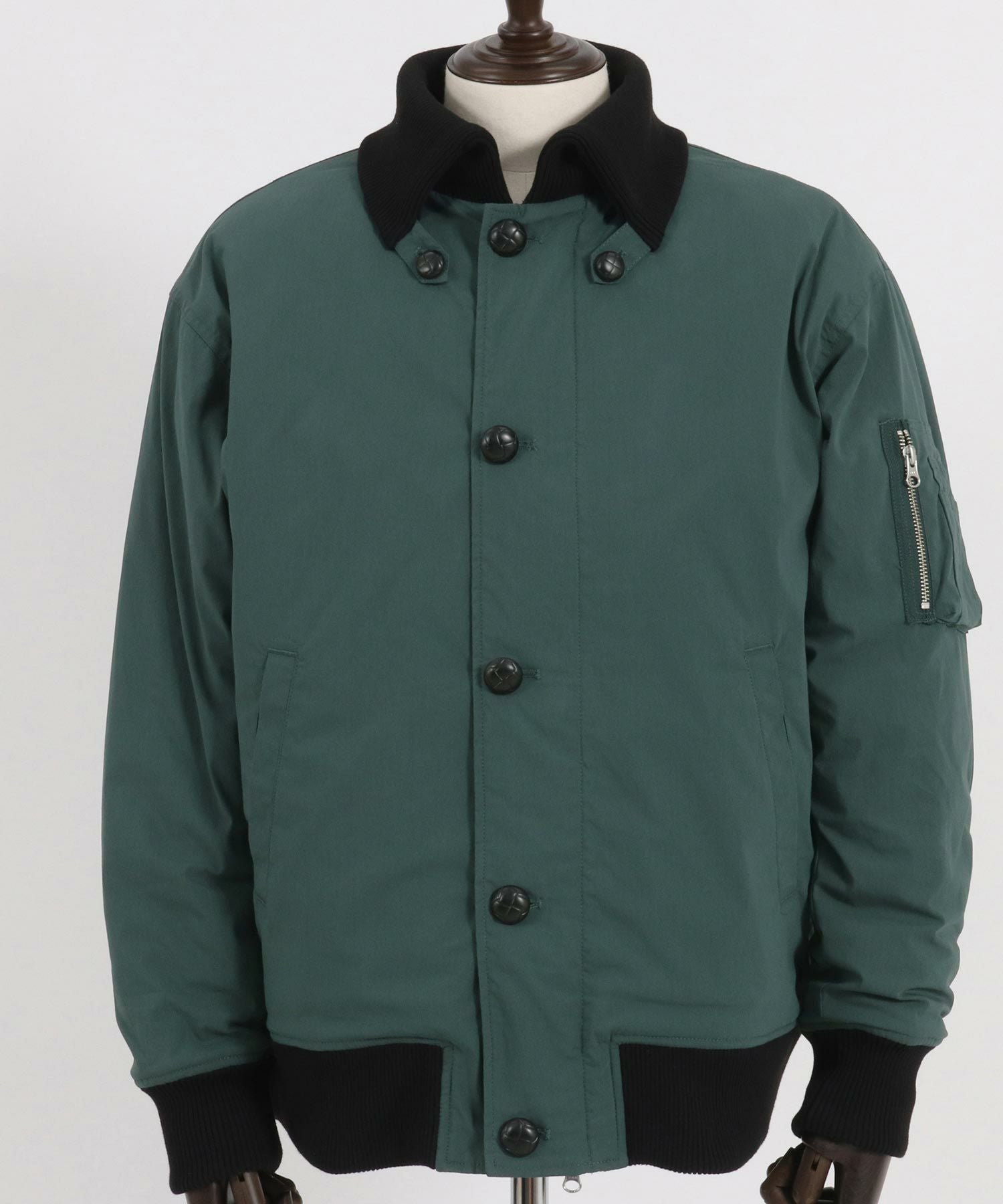 60%OFF【CAMBIO(カンビオ)】Donkey Collar Rib Jacket ミリタリー