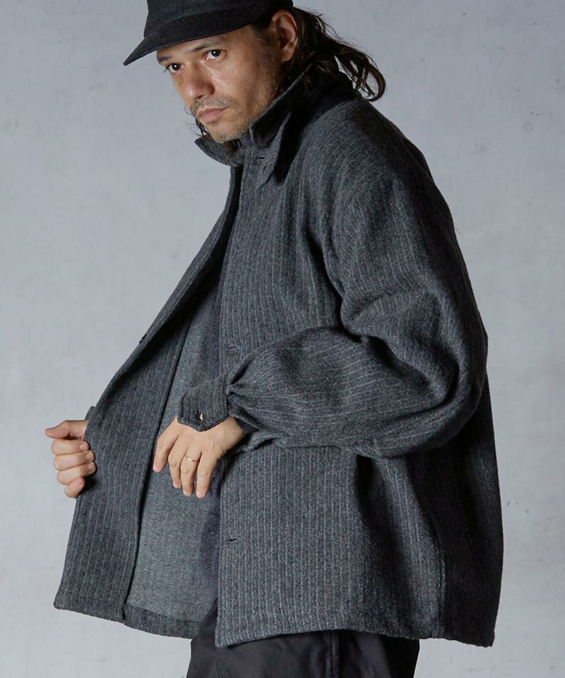 美品EGO TRIPPING エゴトリッピング / ウールシーピーオーシャツ 50%OFF【EGO TRIPPING(エゴトリッピング)】 WOOL CPOSHIRTS CPOシャツ