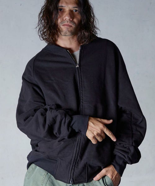 30%OFF【EGO TRIPPING(エゴトリッピング)】SWEAT BOMBERJACKET 
