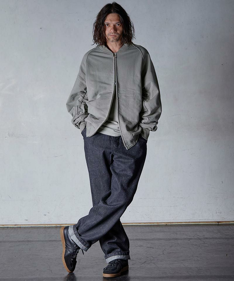 30%OFF【EGO TRIPPING(エゴトリッピング)】SWEAT BOMBERJACKET