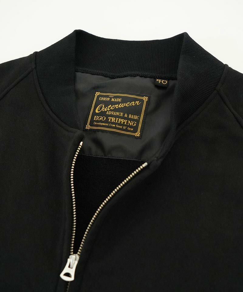 30%OFF【EGO TRIPPING(エゴトリッピング)】SWEAT BOMBERJACKET