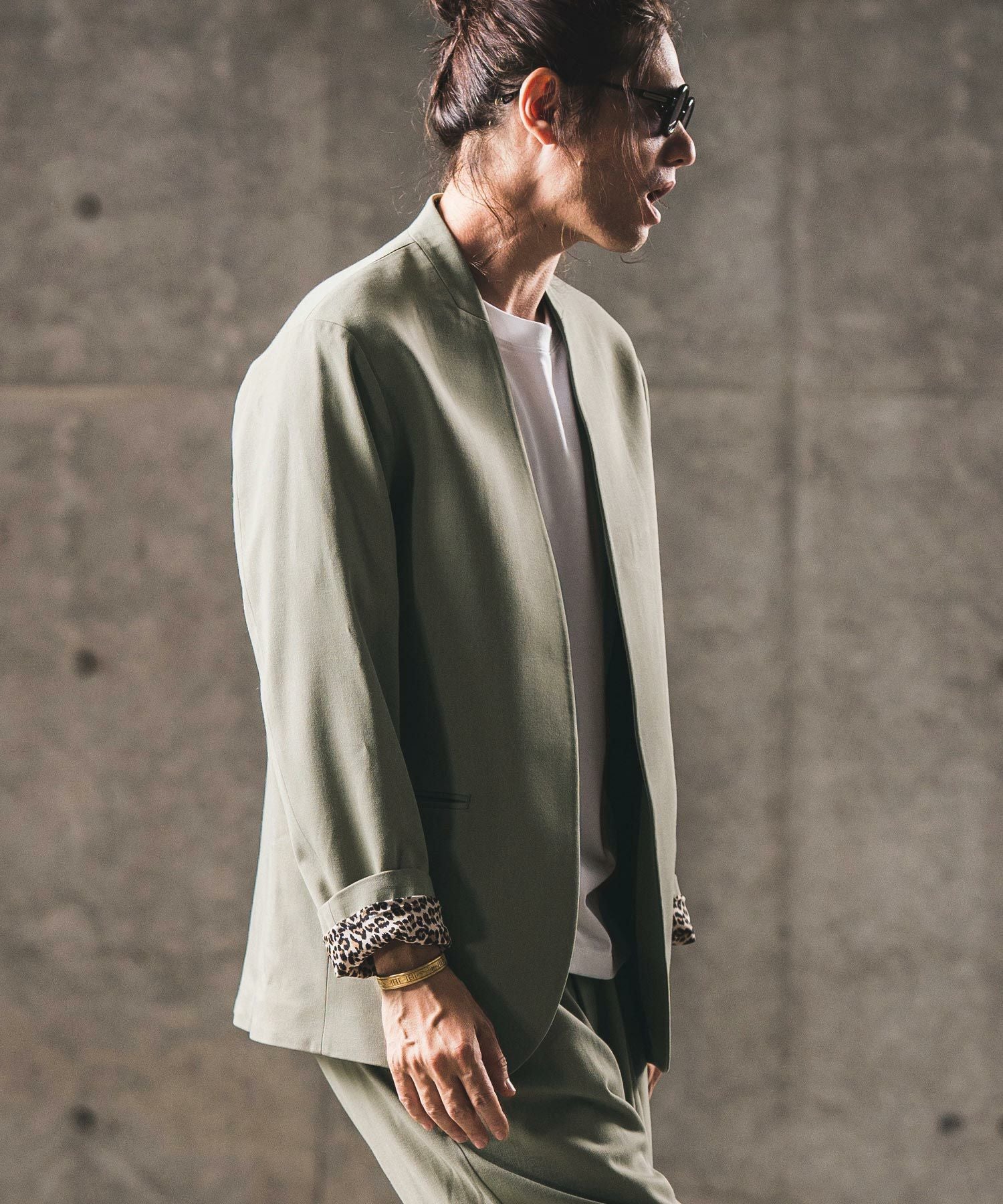 30%OFF【GLIMCLAP(グリムクラップ)】 Minimal detail jacket ミニマル