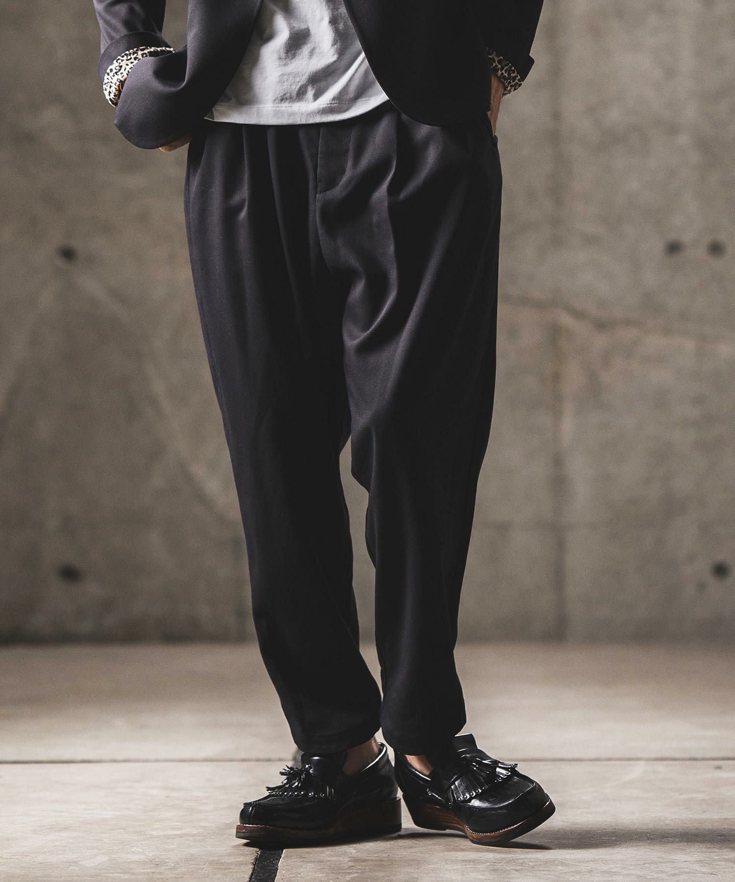 50%OFF【GLIMCLAP(グリムクラップ)】Cocoon silhouette pants バルーン