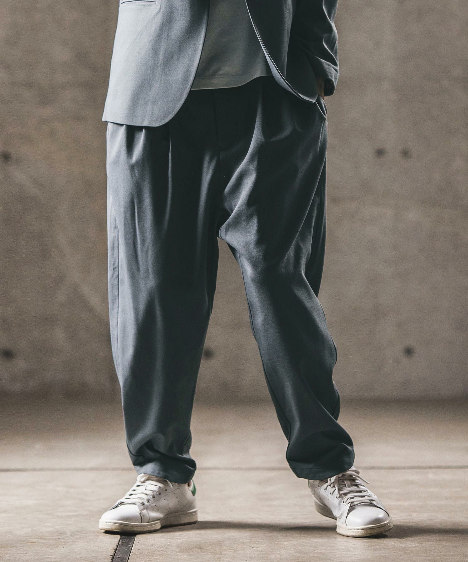 50%OFF【GLIMCLAP(グリムクラップ)】Cocoon silhouette pants バルーン