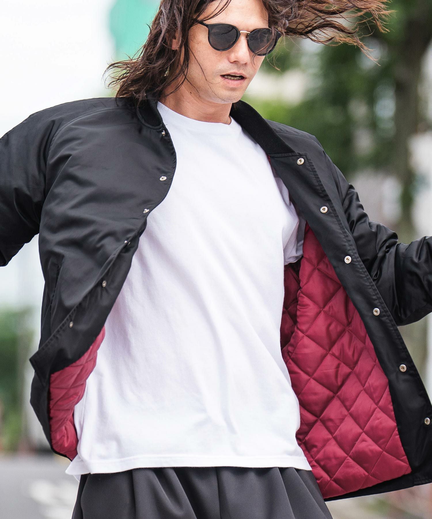 60%OFF【CAMBIO(カンビオ)】中綿ナイロンブルゾン(CMB-R0034) | CAMBIO