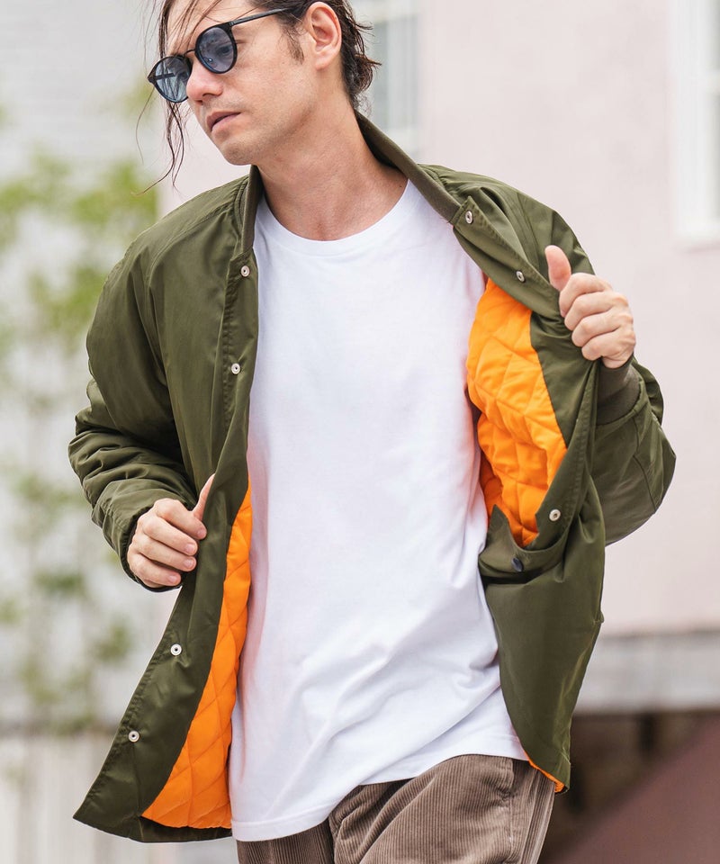 60%OFF【CAMBIO(カンビオ)】中綿ナイロンブルゾン(CMB-R0034) | CAMBIO