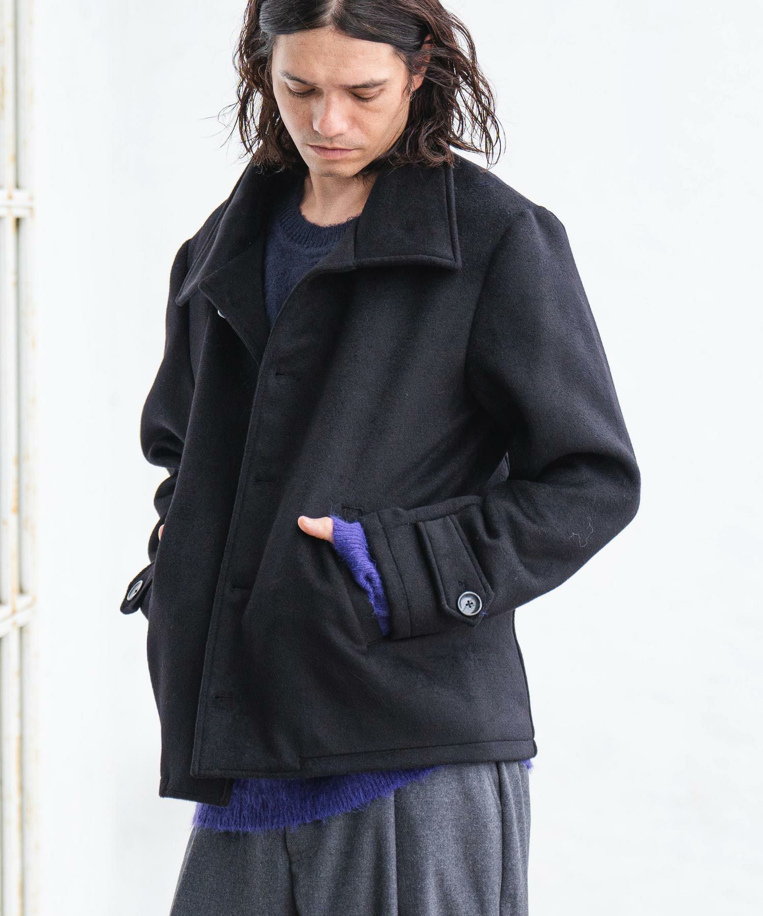 50%OFF【CAMBIO(カンビオ)】メルトンシングルPコート(CMB-R0039