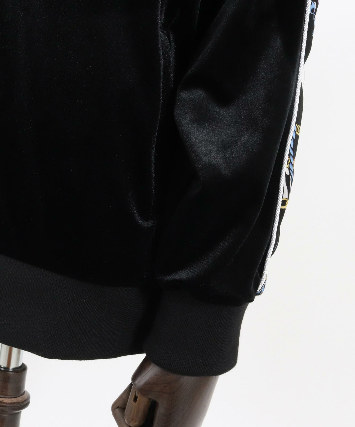 60%OFF【CAMBIO(カンビオ)】ベロア柄ライントラックジャケット(CMB