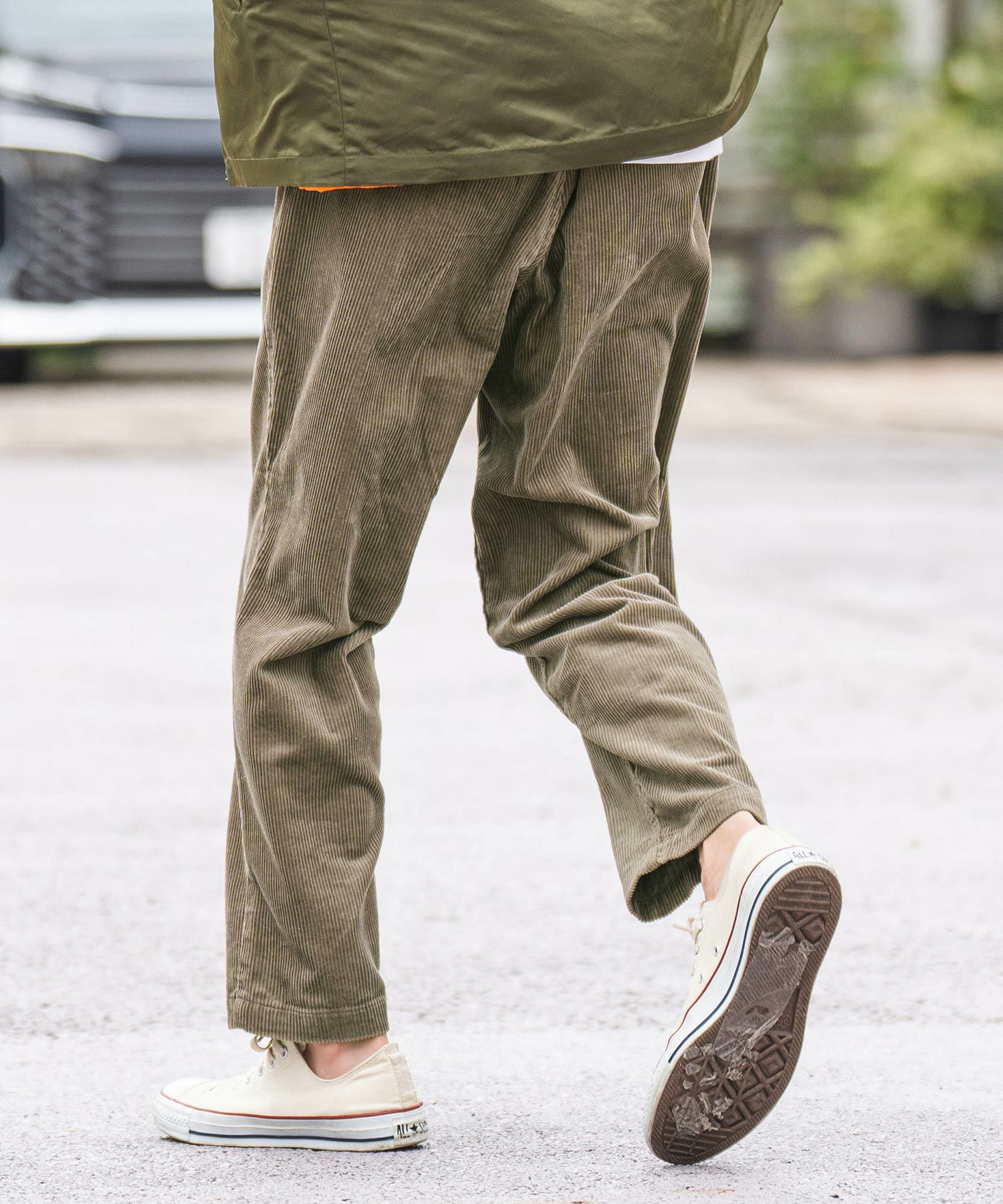 50%OFF【CAMBIO(カンビオ)】8Wコーデュロイテーパードパンツ | CAMBIO