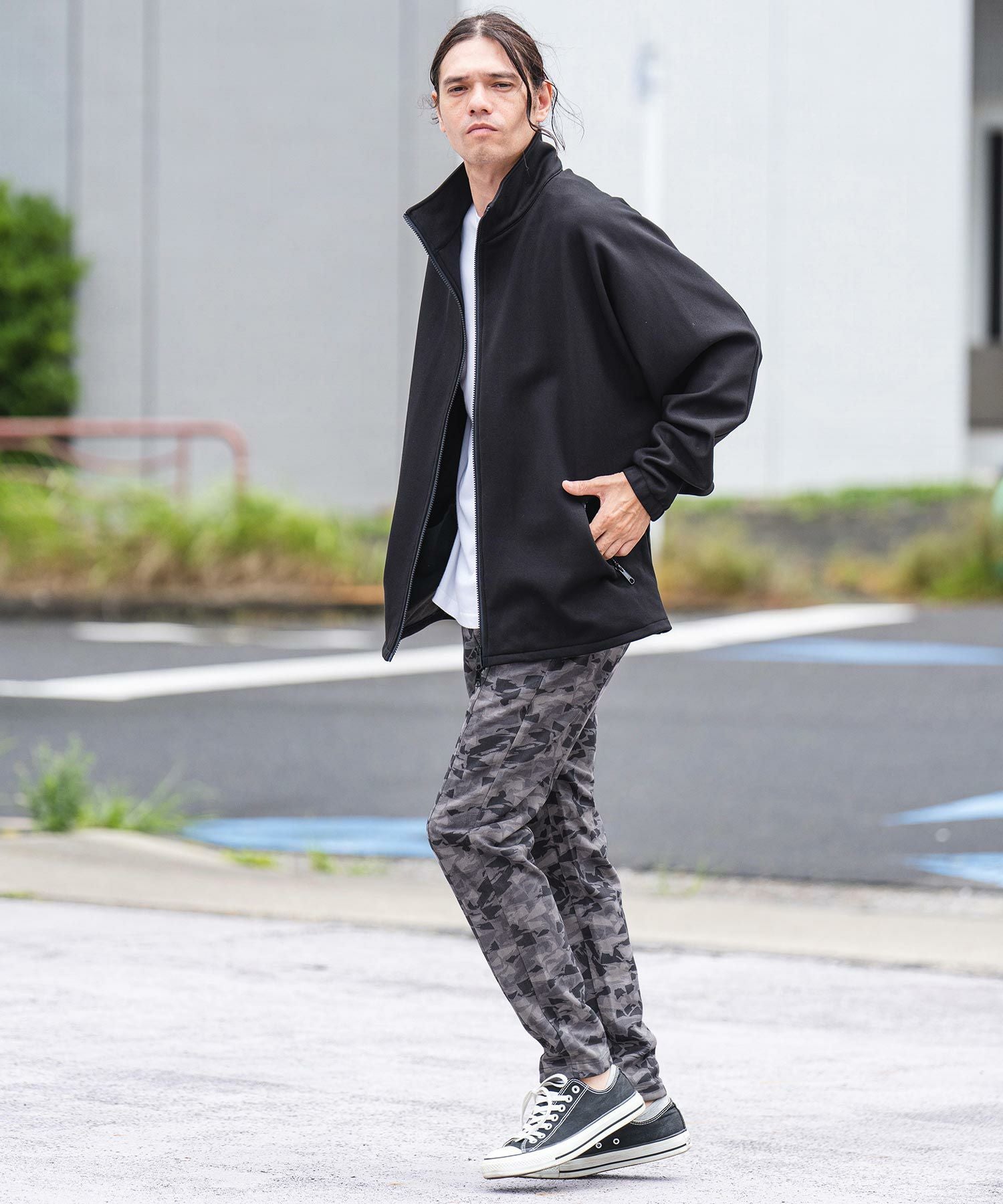 60%OFF【CAMBIO(カンビオ)】Micro Brush Camouflage Pants ジョガー
