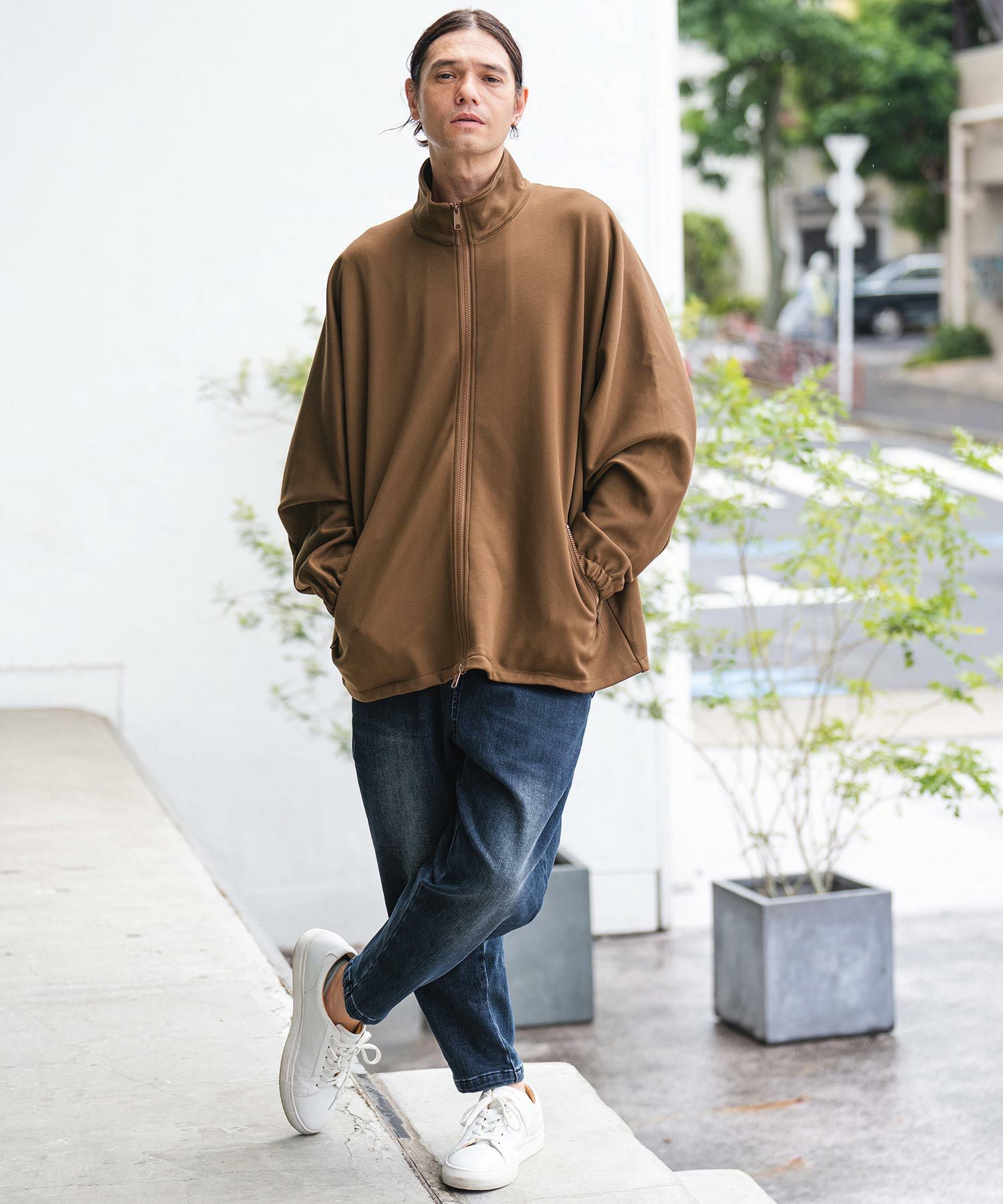 60%OFF【CAMBIO(カンビオ)】Bonding Fleece Kersey Dolman Sleeve 60%OFF【CAMBIO(カンビオ)】Bonding Fleece Kersey Dolman Sleeve