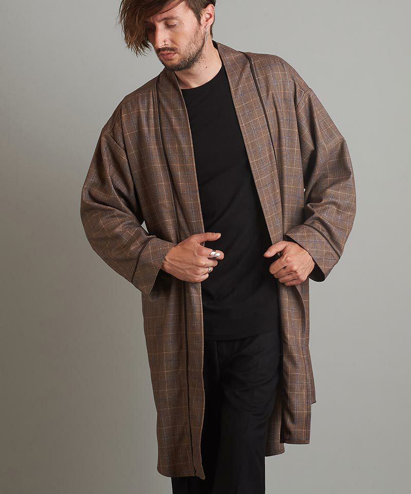 60%OFF【NO ID.(ノーアイディー)】ﾎﾞﾀﾝﾚｽBIGﾛﾝｸﾞｶﾞｳﾝ(853006-518S