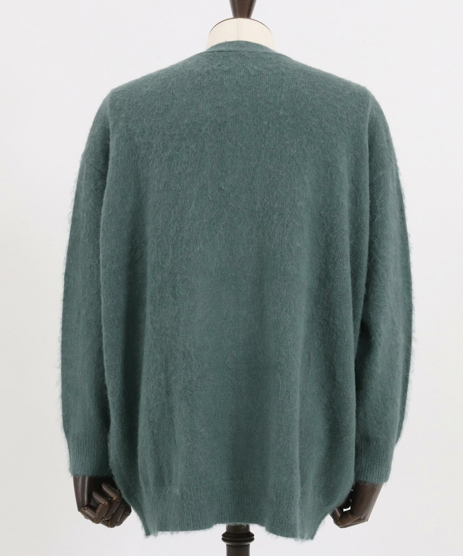 50%OFF【Jih Nunc(ジーヌンク)】モヘアドルマンスリーブカーディガン