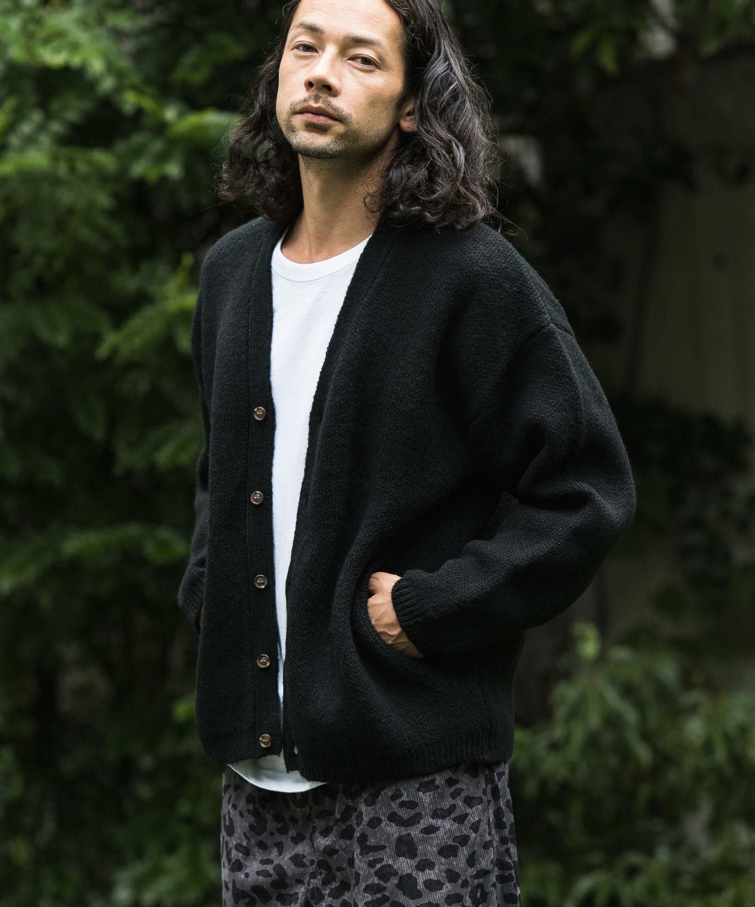 nowos モヘアガウン カーディガン 定番 ブラック y3EtdSL8kkjb.jpg?width=768