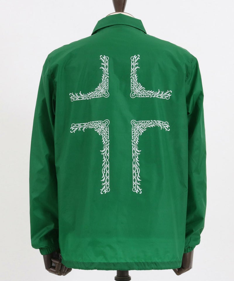 50%OFF【CAMBIO(カンビオ)】プリントコーチジャケット（Cross Frame 