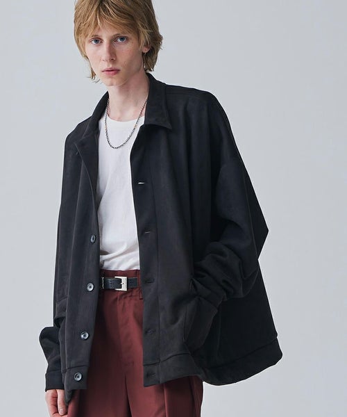 70%OFF【Iroquois(イロコイ)】TECH KNIT SUEDE BIG BZ ブルゾン(176106 