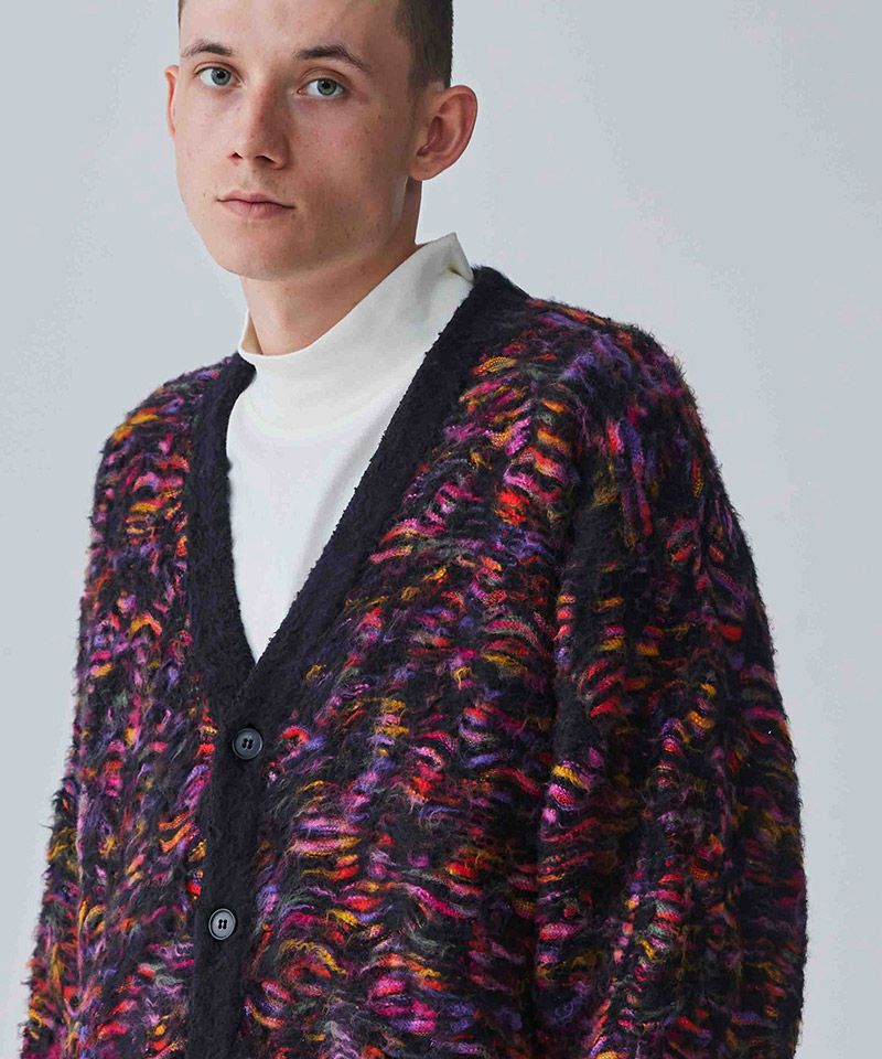 カーディガン rurumu:symbiosis knit SK CD rurumu: / 縷縷夢兎るるむう | 2021SS | セットアップ symbiosis knit