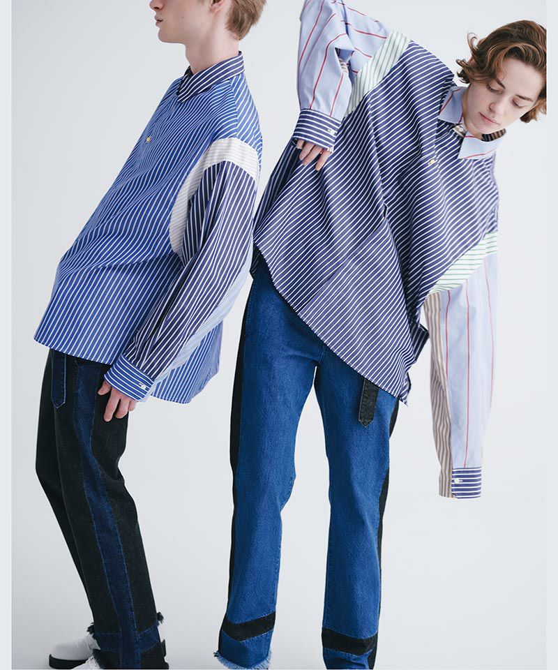 50%OFF【CULLNI(クルニ)】Side Line Straight Denim デニムパンツ(23 50%OFF【CULLNI(クルニ)】Side Line Straight Denim デニムパンツ(23