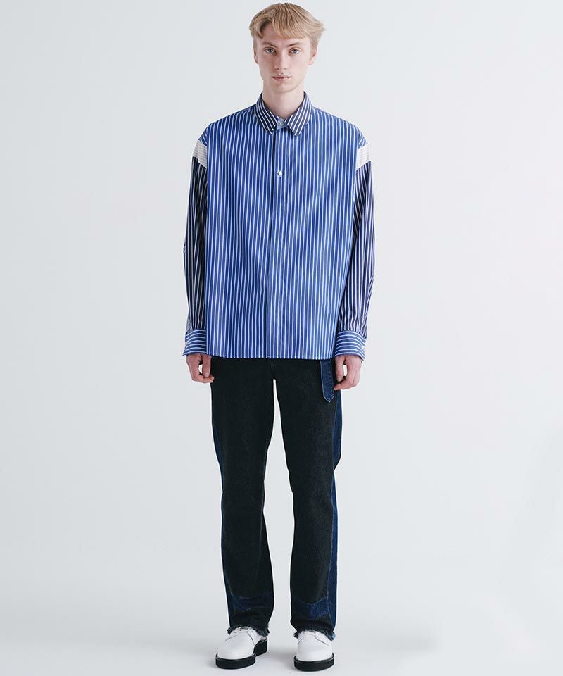 50%OFF【CULLNI(クルニ)】Side Line Straight Denim デニムパンツ(23