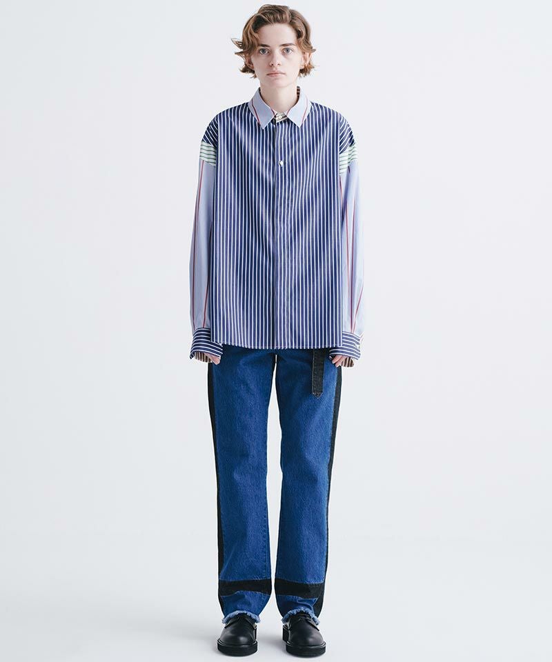 50%OFF【CULLNI(クルニ)】Side Line Straight Denim デニムパンツ(23 50%OFF【CULLNI(クルニ)】Side Line Straight Denim デニムパンツ(23