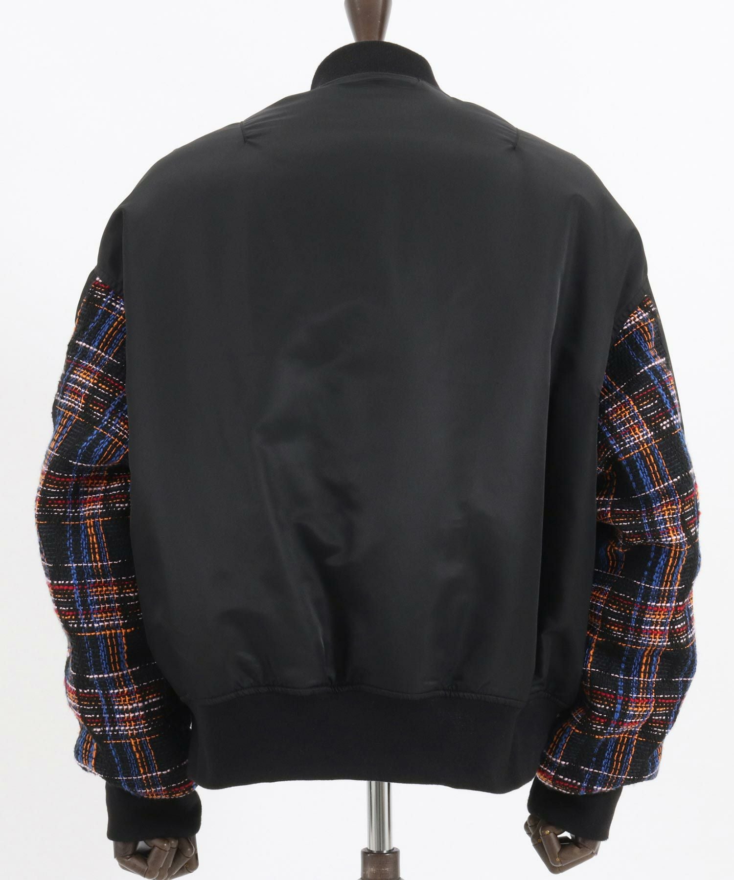 30%OFF【ADAM PATEK(アダムパテック)】tweed check switch MA-1