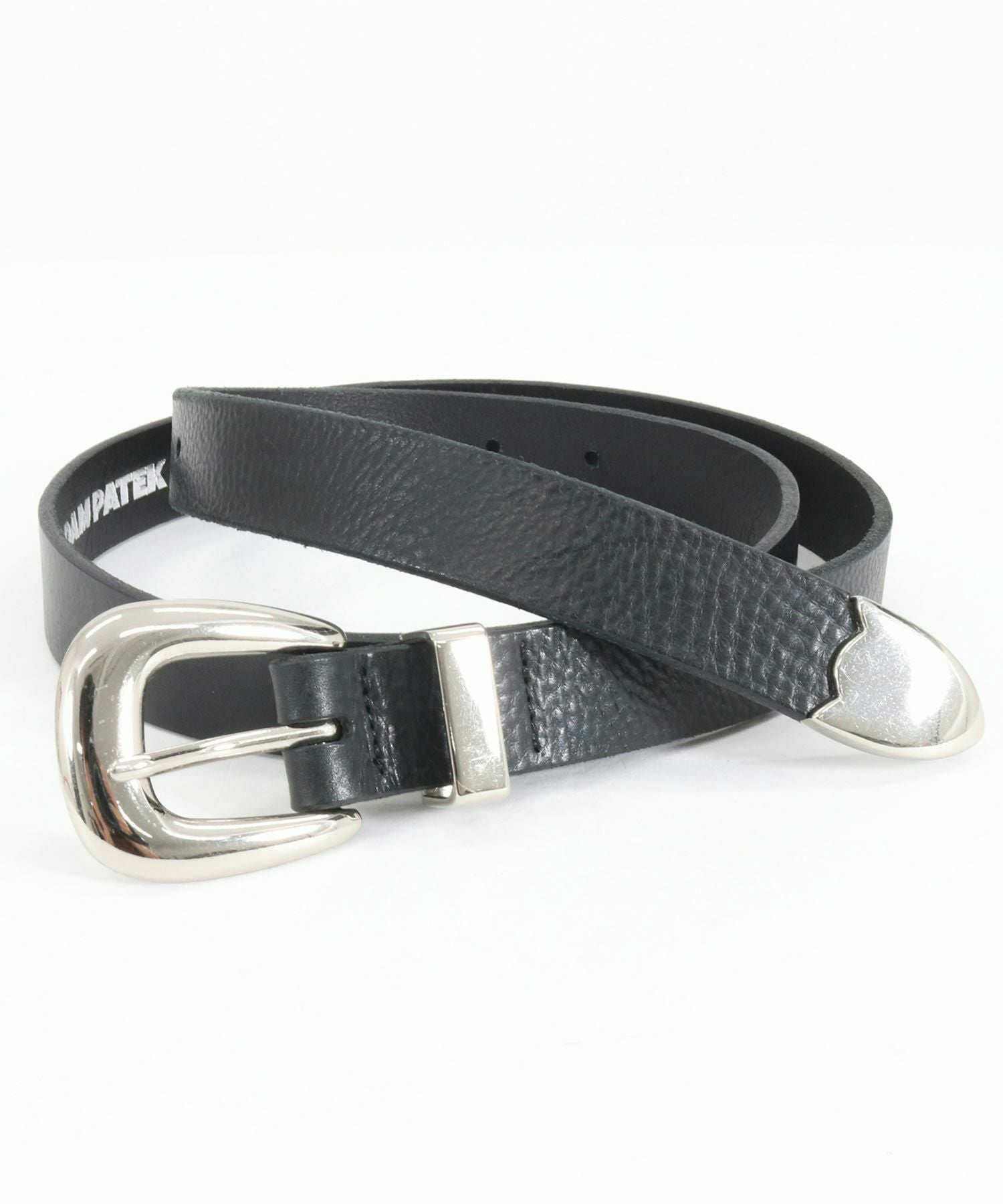 ADAM PATEK(アダムパテック)】italian leather belt ベルト(AP2329008