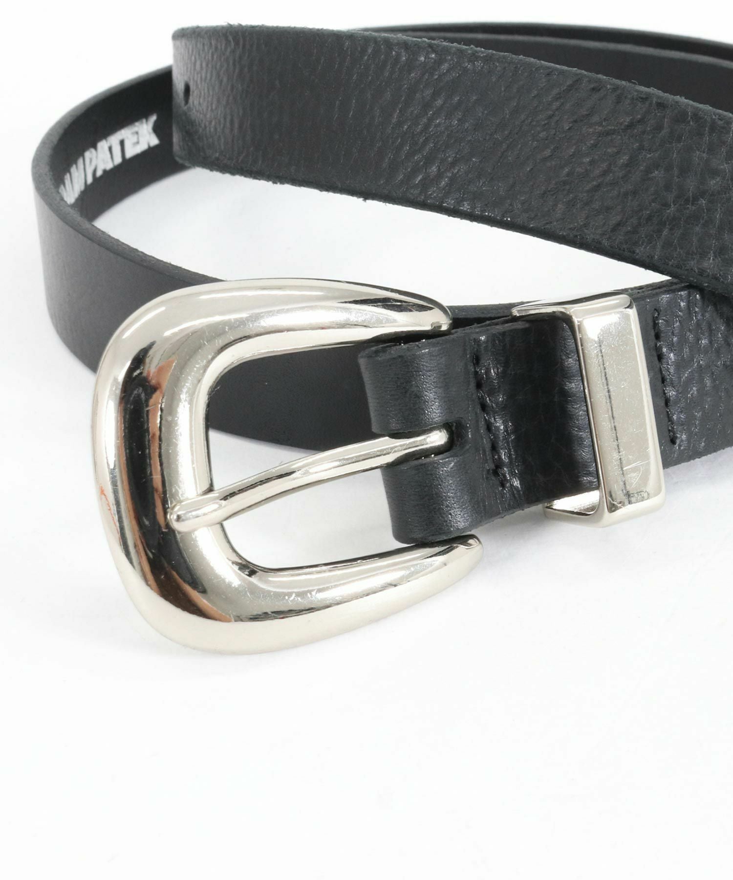 ADAM PATEK(アダムパテック)】italian leather belt ベルト(AP2329008
