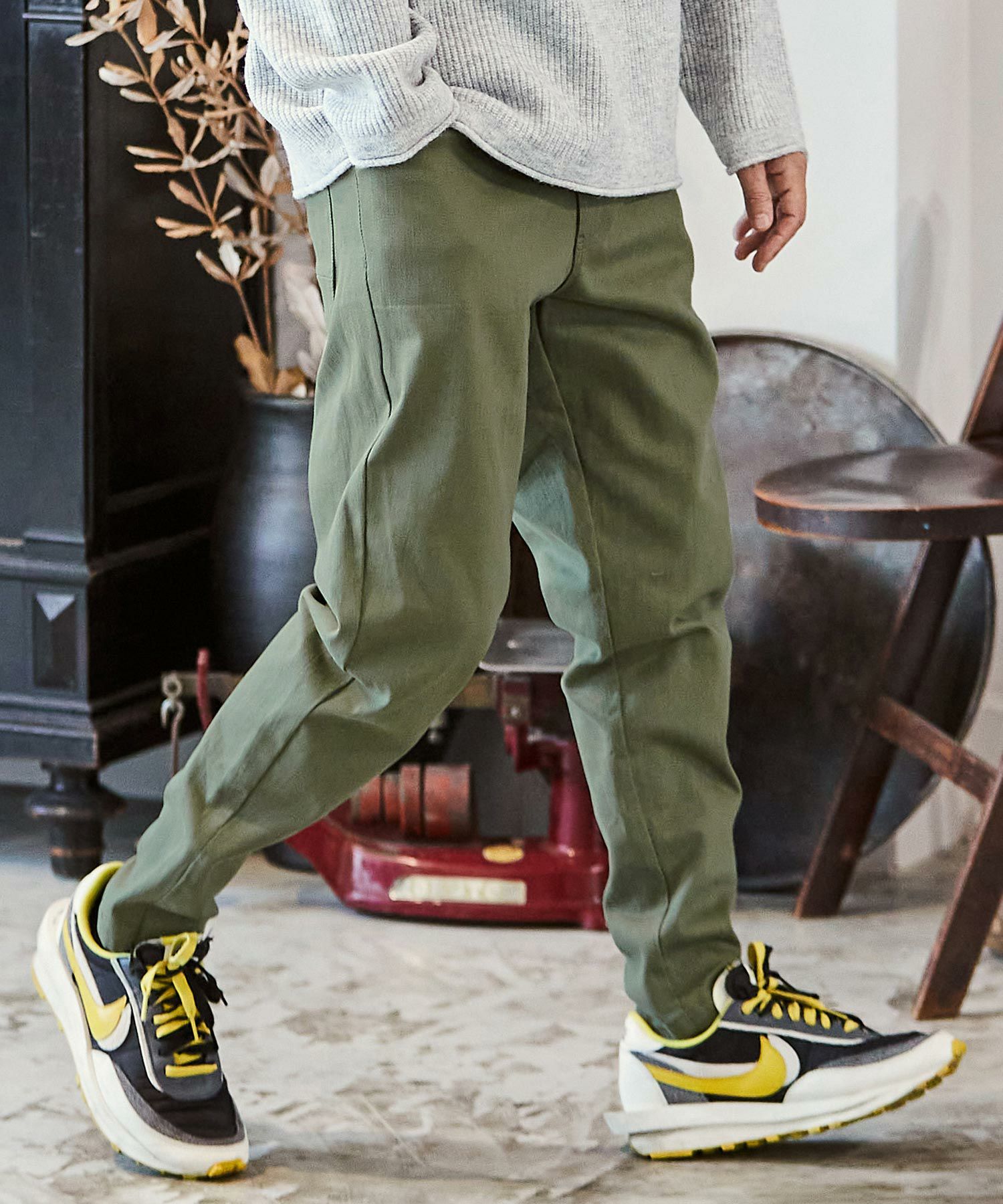 一部サイズカラー予約販売5月中旬～下旬入荷】【CAMBIO(カンビオ)】裾