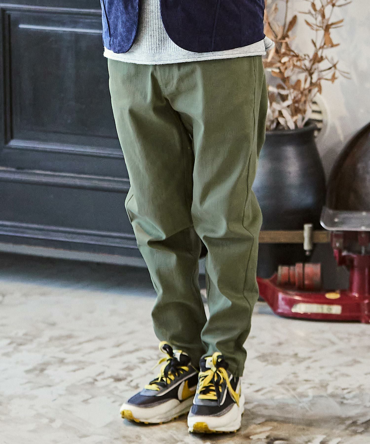 一部サイズカラー予約販売5月中旬～下旬入荷】【CAMBIO(カンビオ)】裾