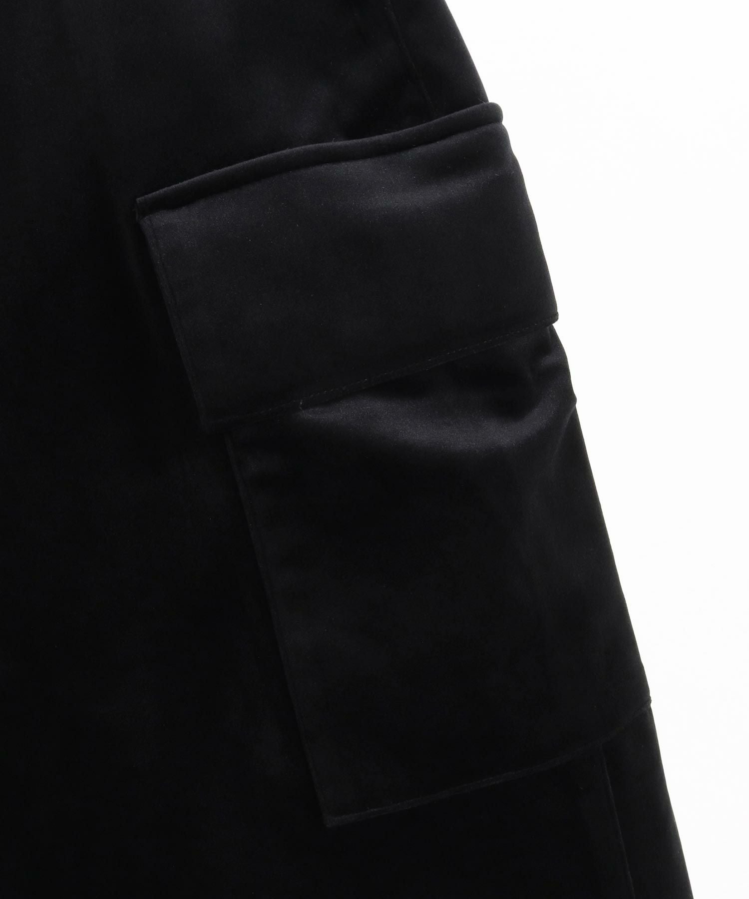 CAMBIO ブラウン カーゴパンツ フリース 50%OFF【CAMBIO(カンビオ)】ベロアカーゴパンツ | CAMBIO カンビオ