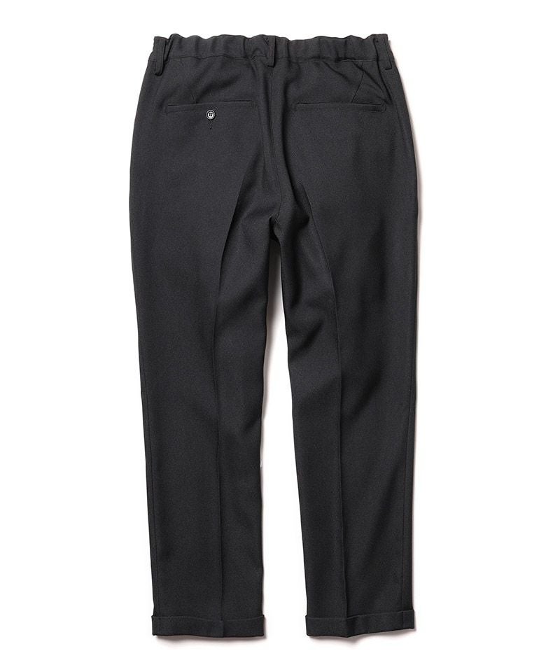 MROLIVE(ミスターオリーブ)】RETORO POLYESTER TWILL -EASY ONE PLEATS