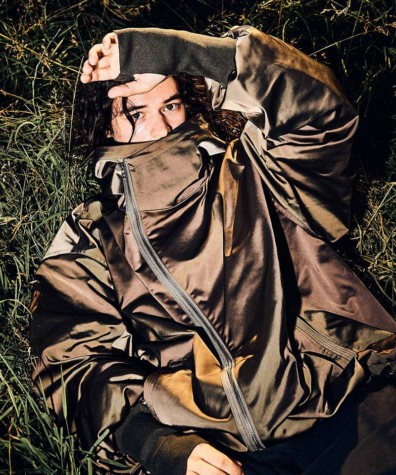 30%OFF【glamb(グラム)】Cross Sleeve Mountain Parka クロススリーブ