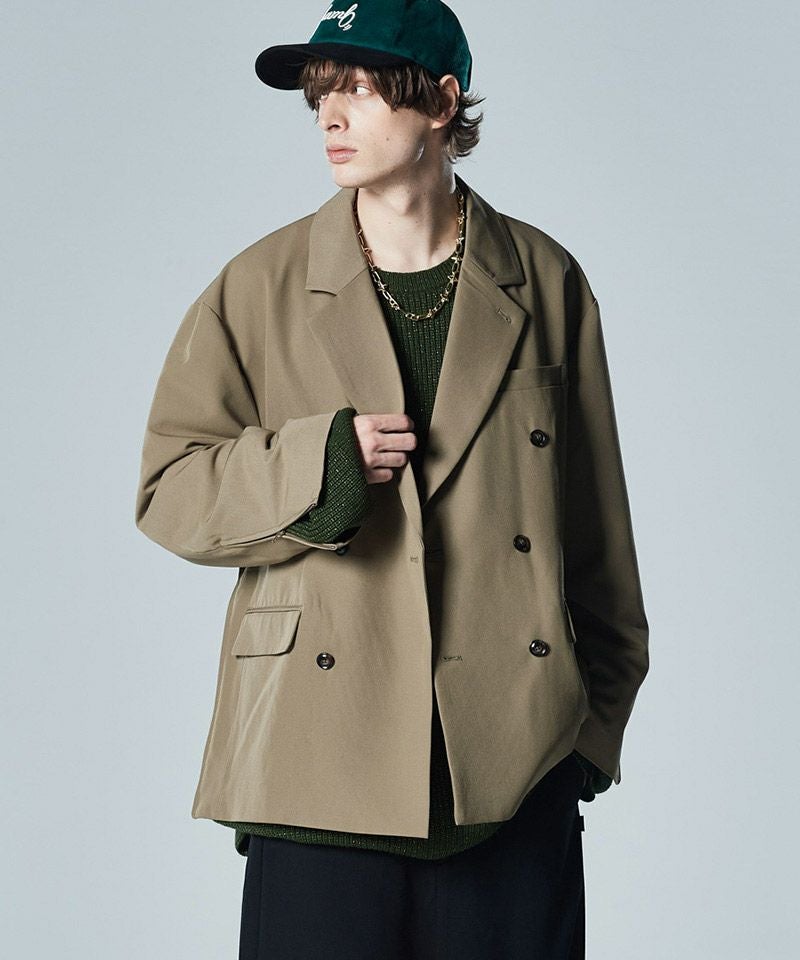 ジャケット・アウター glamb Double Breasted JKT GB0423-JKT14 50%OFF【glamb(グラム)】Double Breasted JKT ダブルブレスト