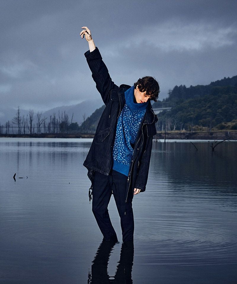 ジャケット・アウター glamb Long High Neck coat GB0423/JKT11 glamb(グラム)】High Neck Mods Coat ハイネックモッズコート(GB0324