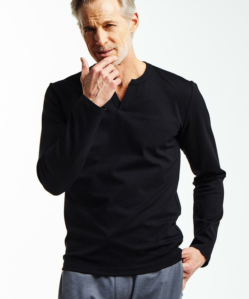 50%OFF【AKM】 L-S KEY NECK カットソー(T237-ALR024) | CAMBIO カンビオ