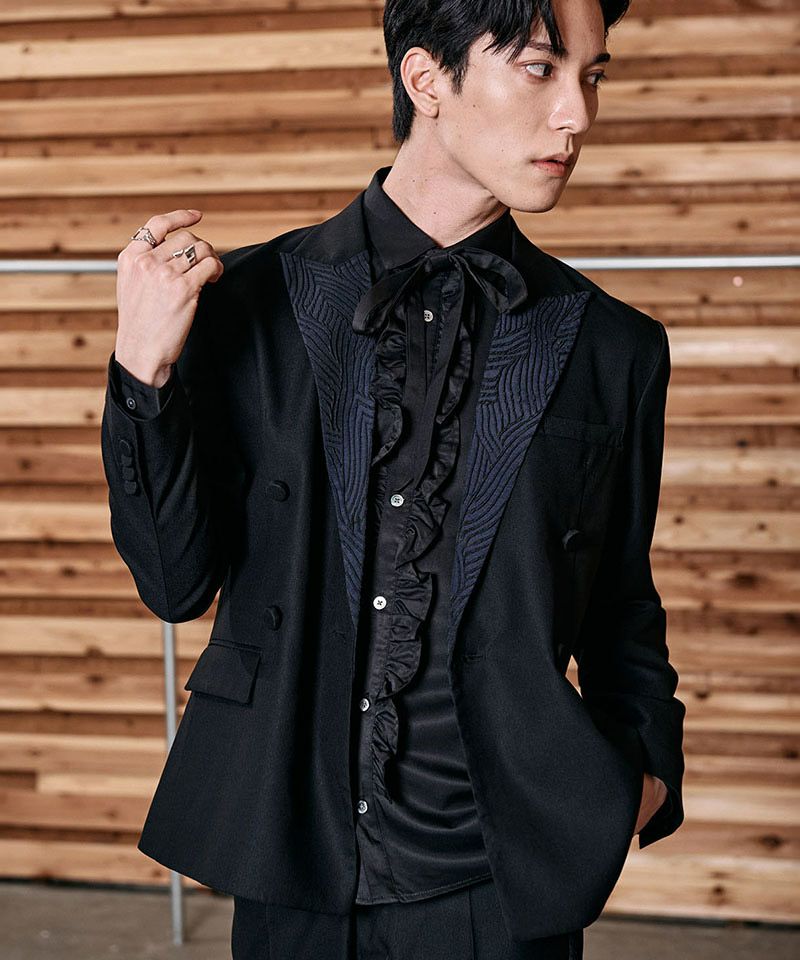 60%OFF【NO ID.(ノーアイディー)】ﾀﾞﾌﾞﾙﾌﾞﾚｽﾄﾎﾞｸｼｰ2B-JKT テーラード