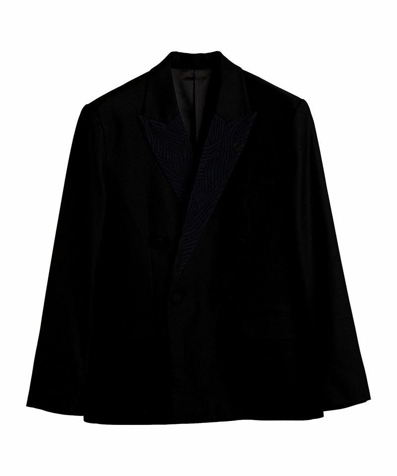 NO ID. ダブルブレストボクシー2BJKT テーラードジャケット　黒　M 楽天市場】70％OFF SALE セール NO ID. BLACK ノーアイディー ダブル